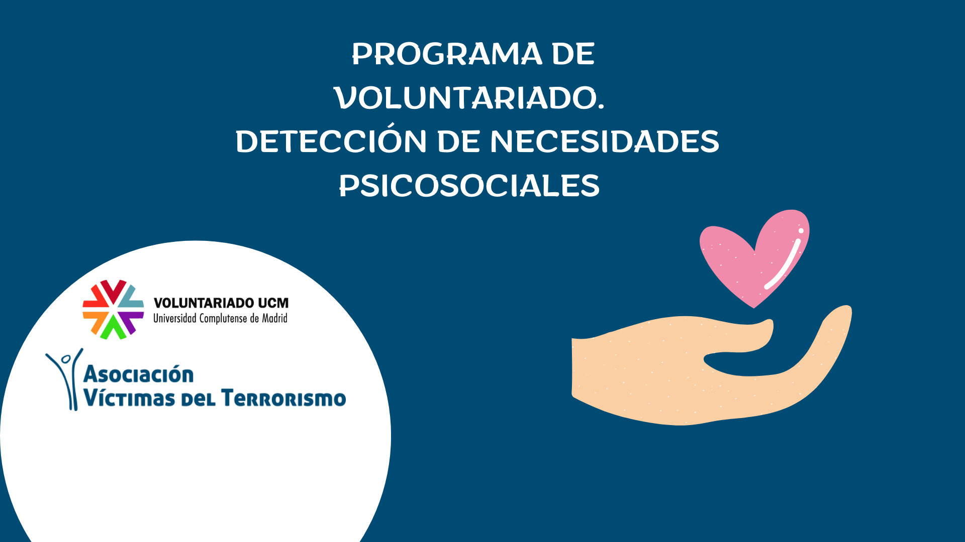 Atención a víctimas de terrorismo  
